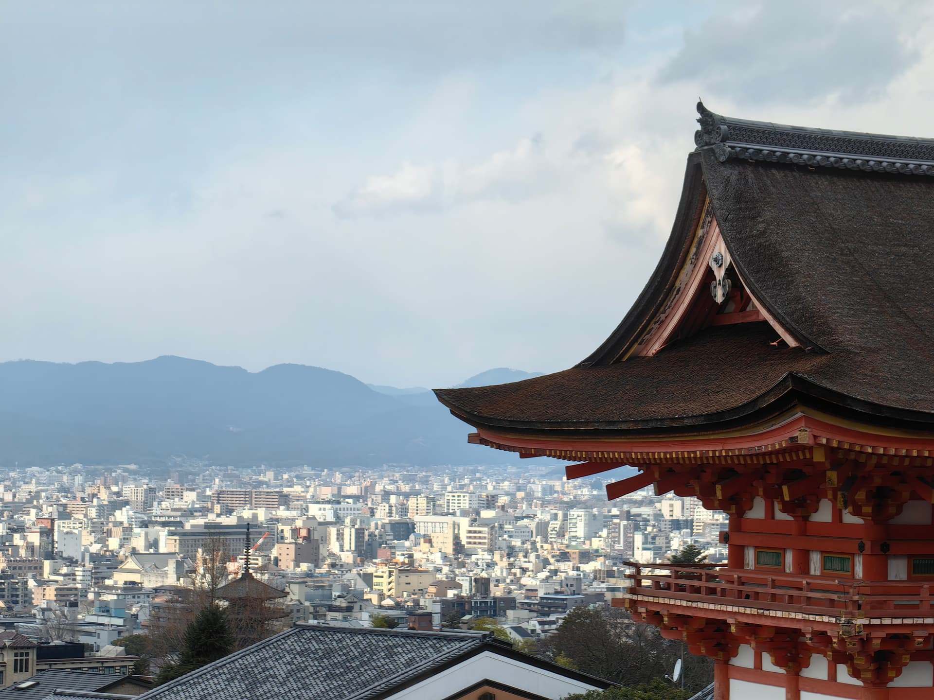 Kiyomizu-dera view over Kyoto