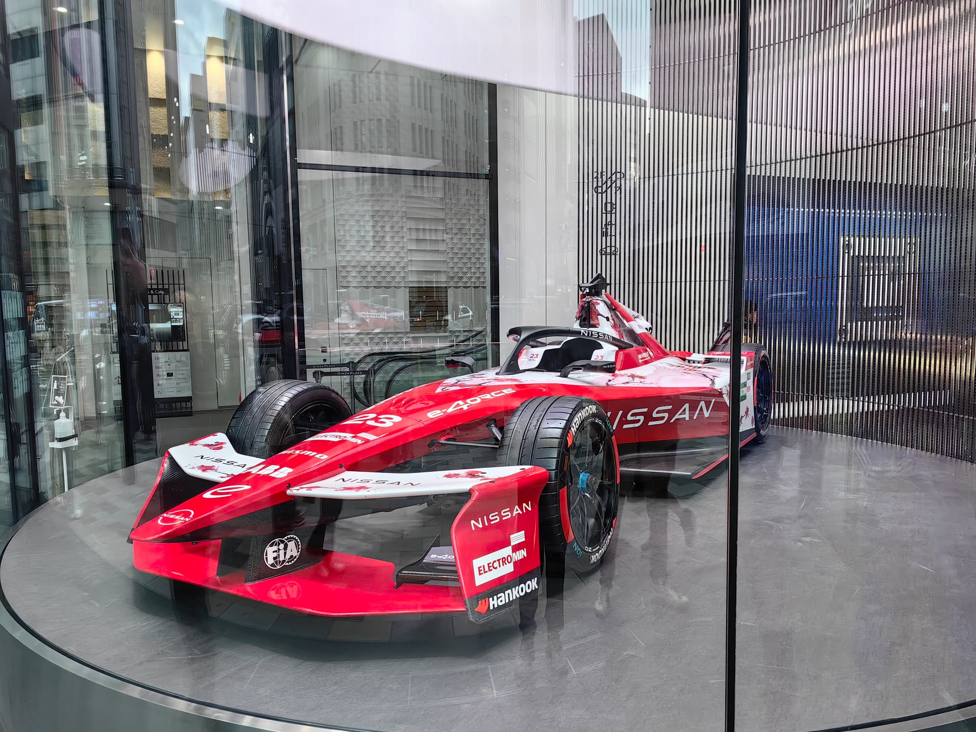Nissan Formula E race car