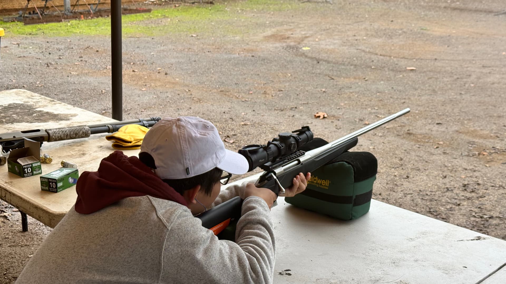 Shooting range practice