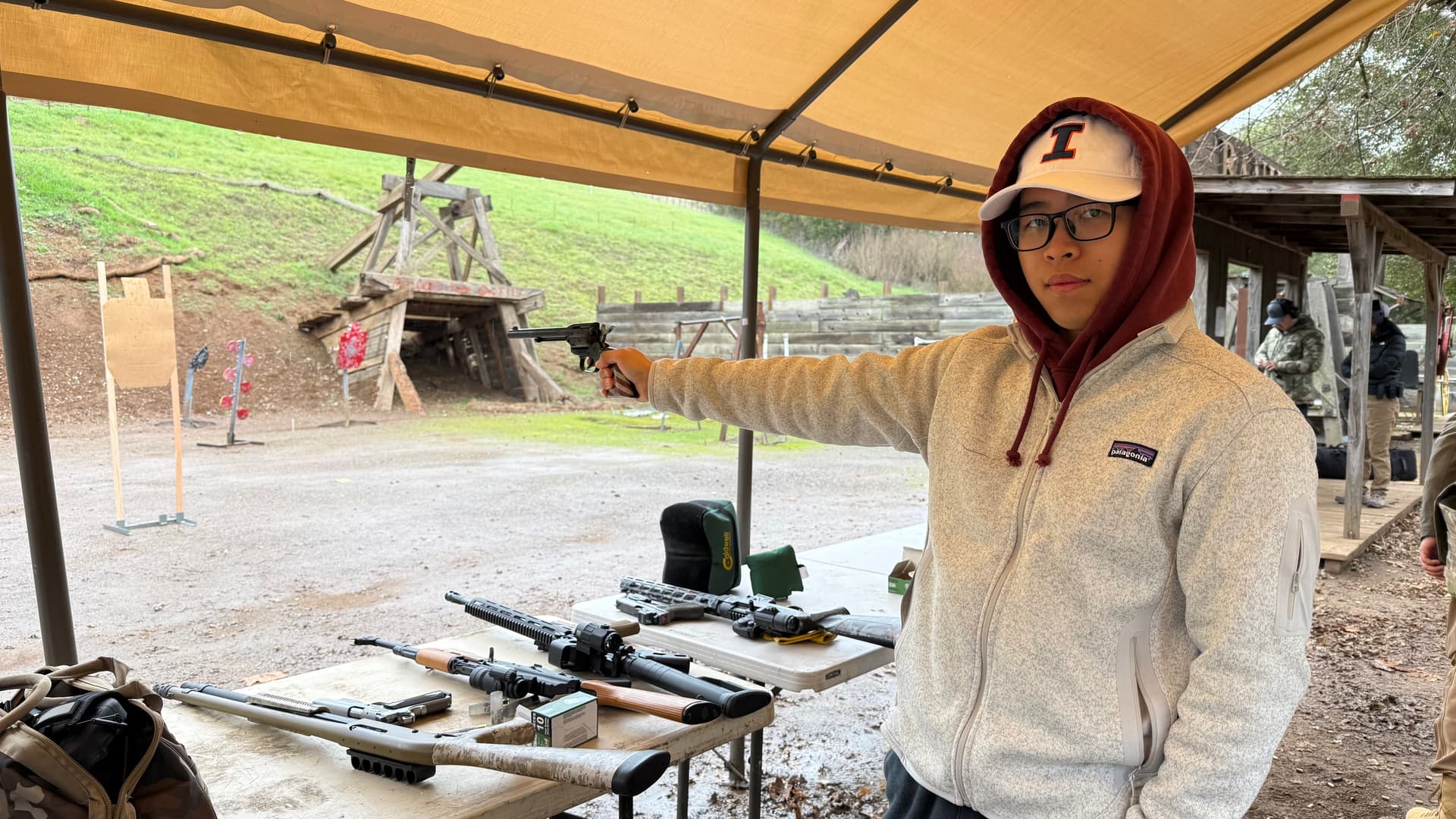Shooting range portrait
