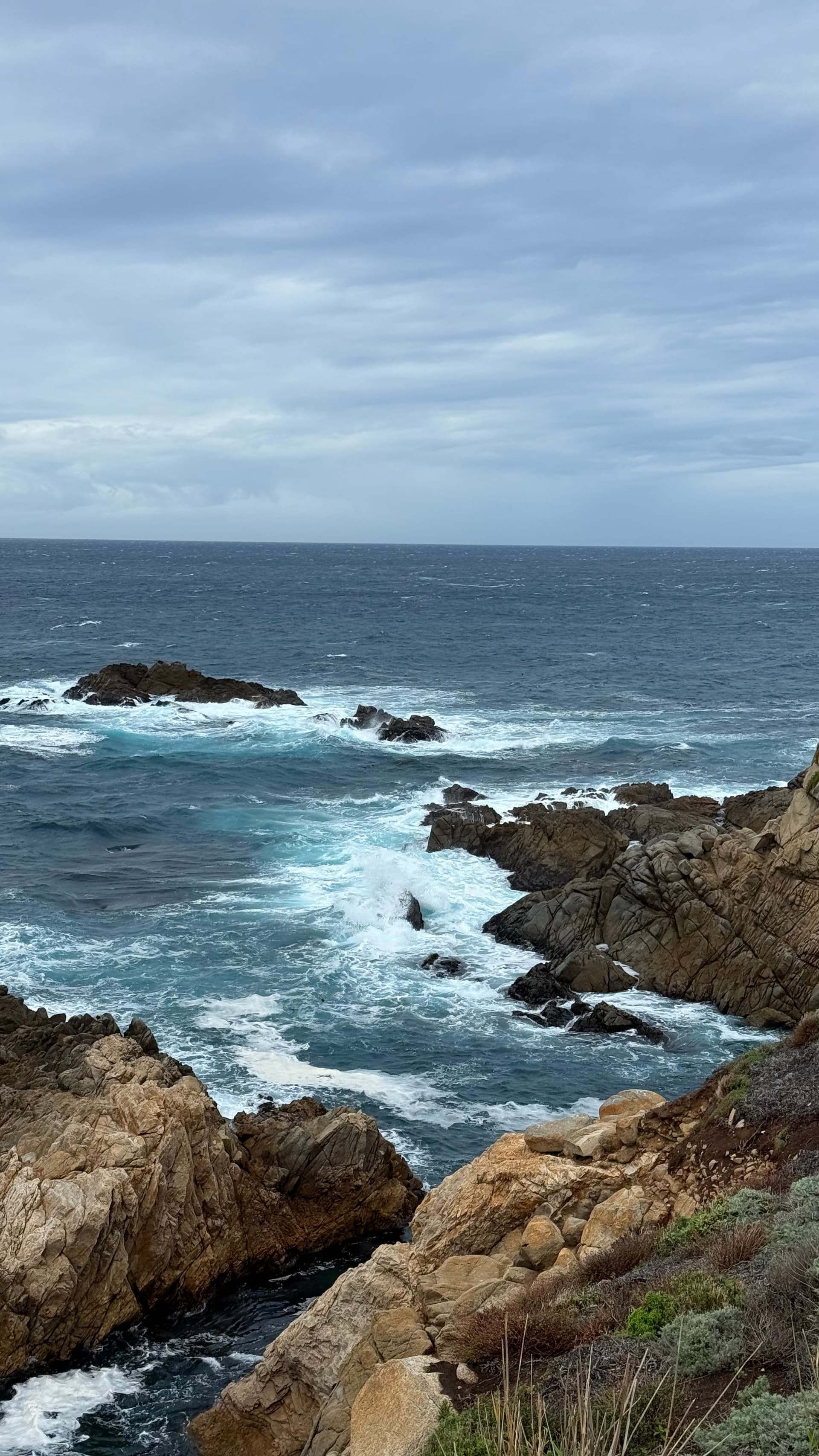 Rocky Pacific coastline